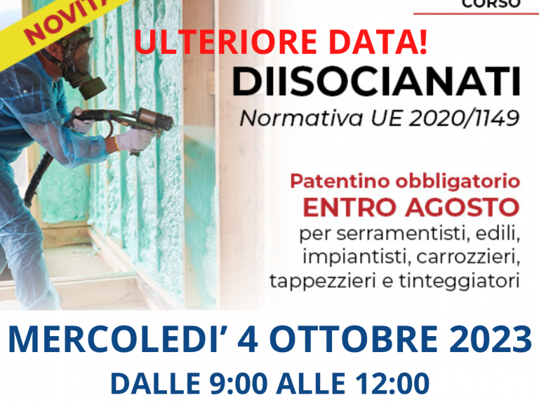 CORSO DIISOCIANATI 0410