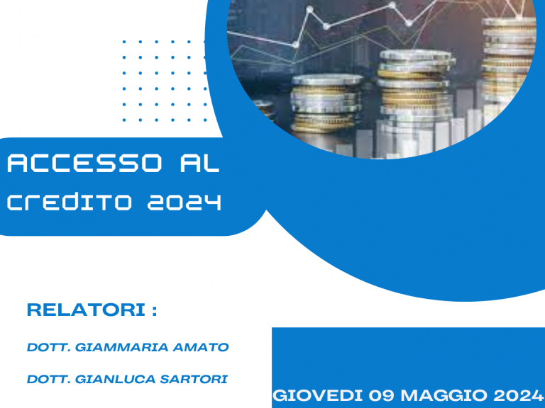 accesso al credito nel 2024