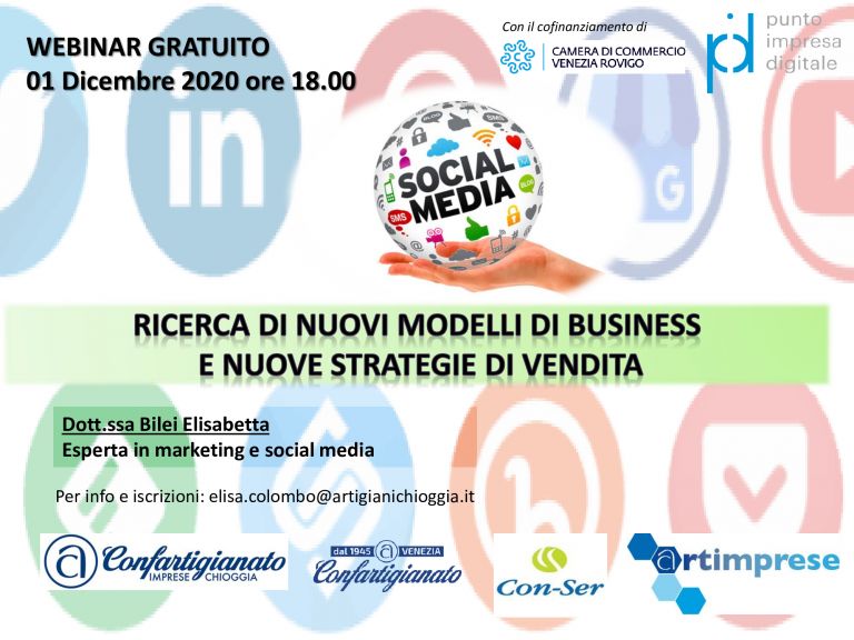 WEBINAR NUOVI MODELLI BUSINESS E NUOVE STRATEGIE DI VENDITA